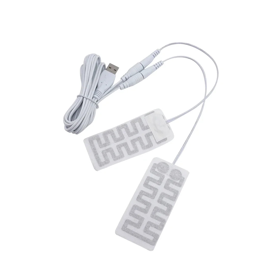 Almohadillas térmicas de 3 niveles para pantalones de invierno, almohadillas térmicas USB para ropa térmica DIY para camping de invierno al aire libre, senderismo, esquí, ciclismo