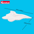 Camebust inflatable PVC Floating Row butterfly pool floats angel wings water floating