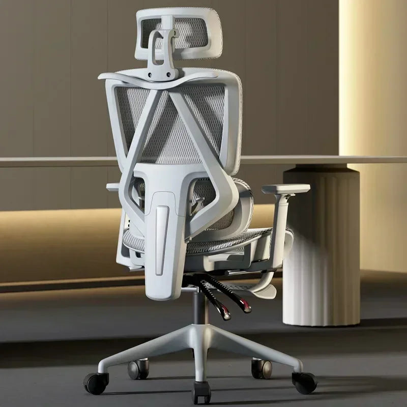 Sillas de estudio ergonómicas cómodas Silla de oficina para el hogar Ajustable para sedentarismo sin cansancio Silla de oficina Suministros para el hogar y la oficina