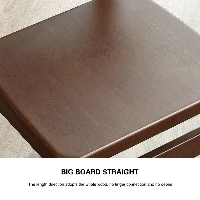 Silla con respaldo de madera maciza, taburete bajo pequeño para sala de estar, silla de comedor antideslizante, taburete para cambiarse los zapatos en el dormitorio infantil