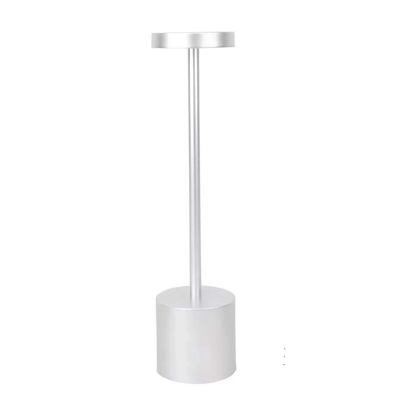 Lámpara de mesa LED con sensor táctil, luz nocturna de escritorio, recargable, inalámbrica, lámpara de lectura, 3 colores ajustables, luz ambiental creativa