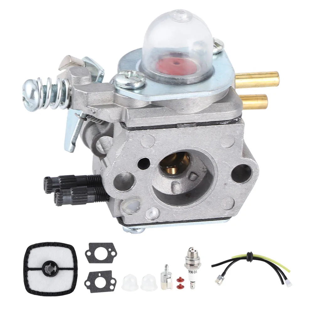 Carburador Kit de carburador Cortasetos Kit de accesorios de carburador de aluminio para Echo HC1500 12520005962 para Zama C1U‑ K51