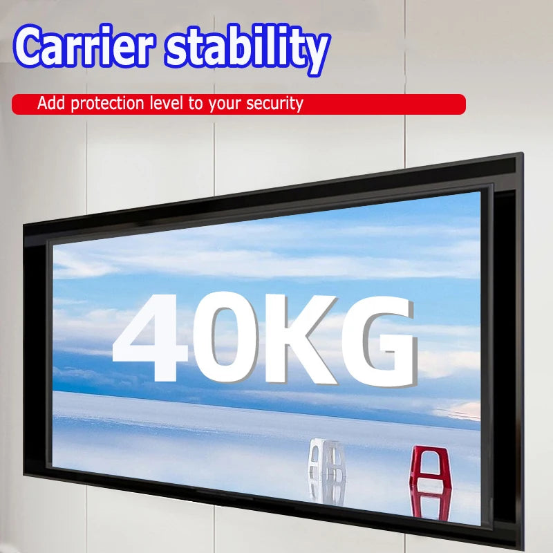 TV Wall Mount Fixed for Most 14-42" LED, LCD and Plasma Flat/Curved TVs with Max VESA 200X200 Space Saving Universal TV Bracket