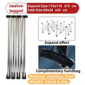 Foldable spider foot support workbench, portable work saw frame, folding table, multi-functional telescopic workbench sofa legs