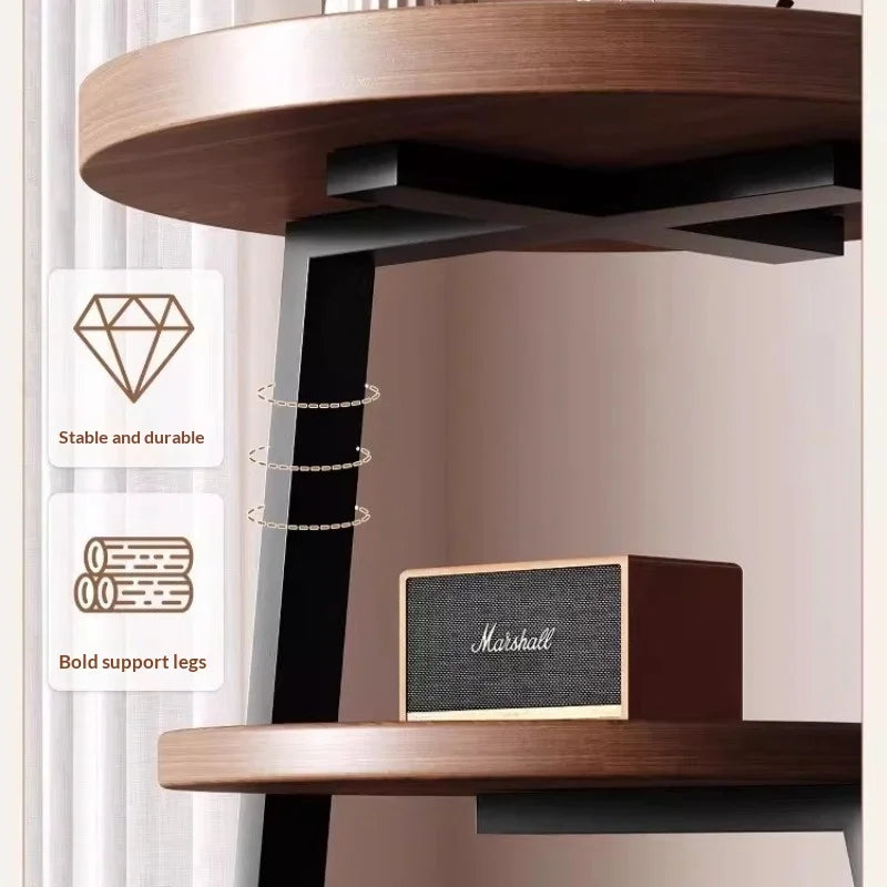 Mesita de noche moderna de madera, armario de mesita de noche, muebles de dormitorio, 2 cajones de almacenamiento, carga USB, muebles que ahorran espacio para el dormitorio