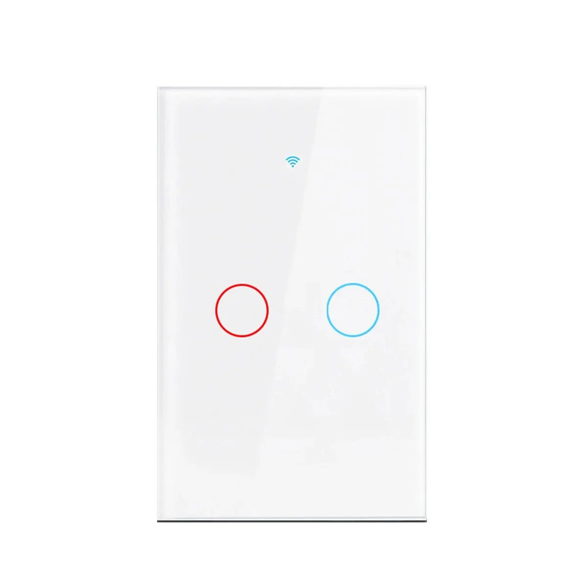 Tuya Wifi Smart Interruptor de Luz de Pared 1/2/3 Gang EU Interruptor Táctil Rf433 Control Remoto Inalámbrico Para Alexa Google Home Control por Voz