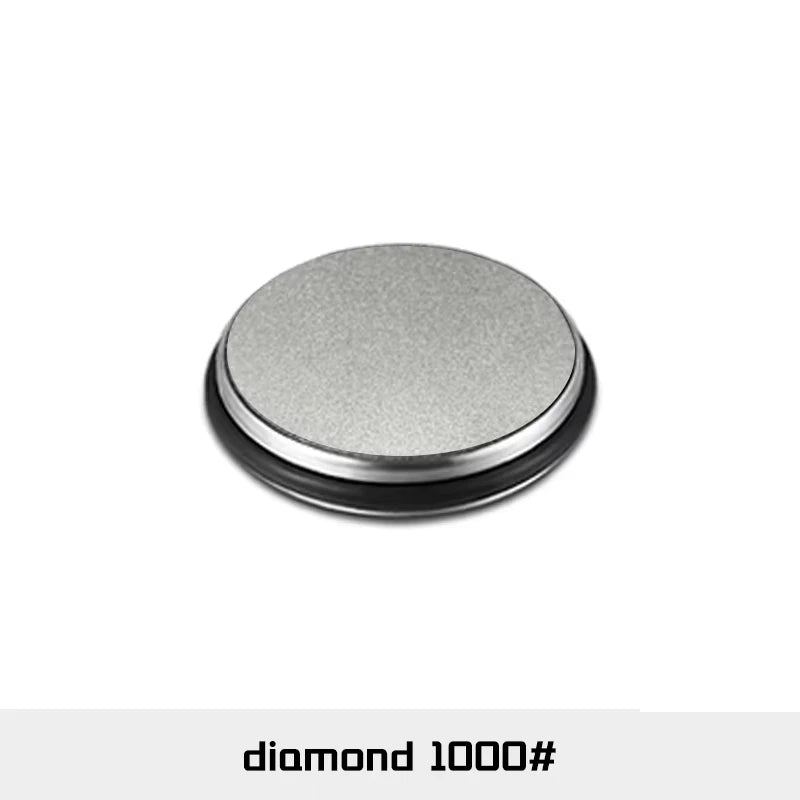 Diamond/Ceramic Discs Rolling Knife Sharpener Accessories with Kitchen Knife Sharpening Tool for Chef & Home Use