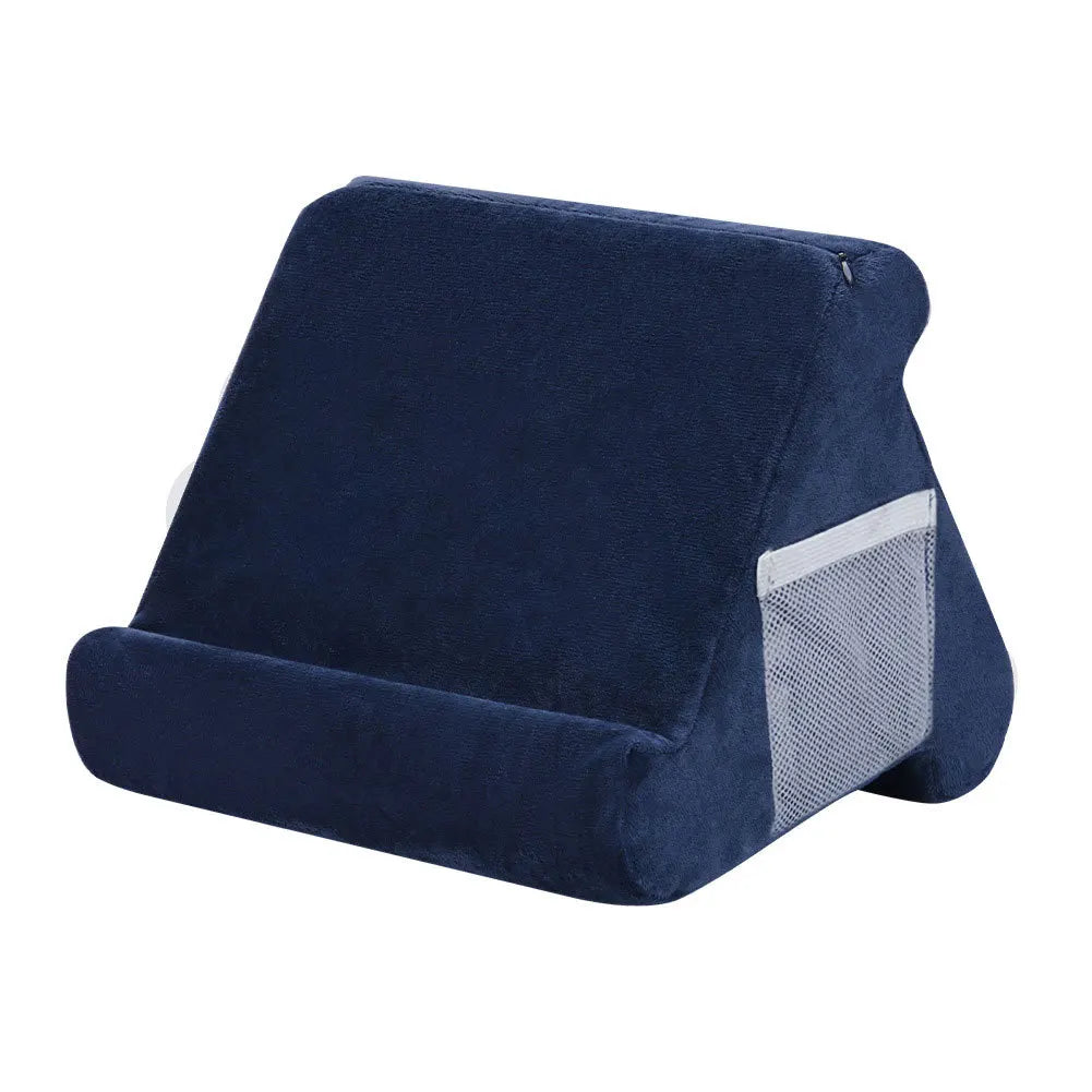 Soporte de almohada de esponja multifuncional para tabletas, para leer libros, soporte de escritorio para tabletas