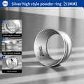 Anillo dosificador universal Bincoo para portafiltros, embudo de aluminio antiderrame de 3,2 cm con imanes potentes, compatible con asas de café de 51 mm y 58 mm