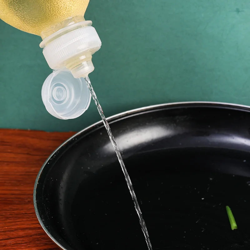 Botellas de condimentos de 1000 ml con dispensador, botella de control de aceite a prueba de salpicaduras, resistencia al aceite de alta temperatura, botella de aceite de soja multifunción