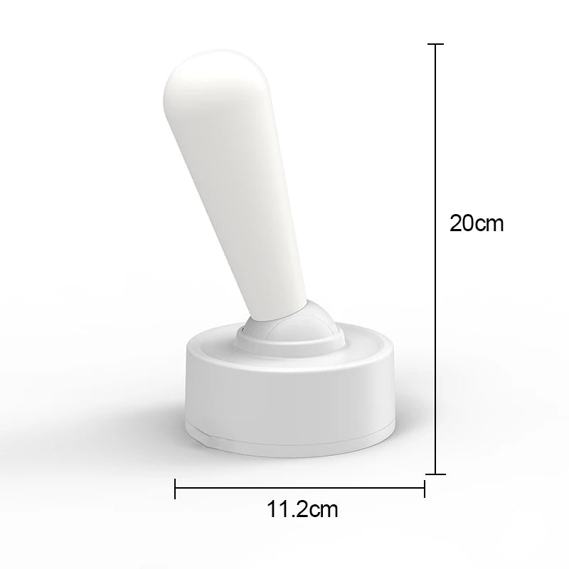 Lámpara de escritorio con luz nocturna creativa, joystick de escritorio, lámpara de ambiente USB para dormitorio interior, mesilla de noche, lámparas de escritorio LED con carga para habitación.