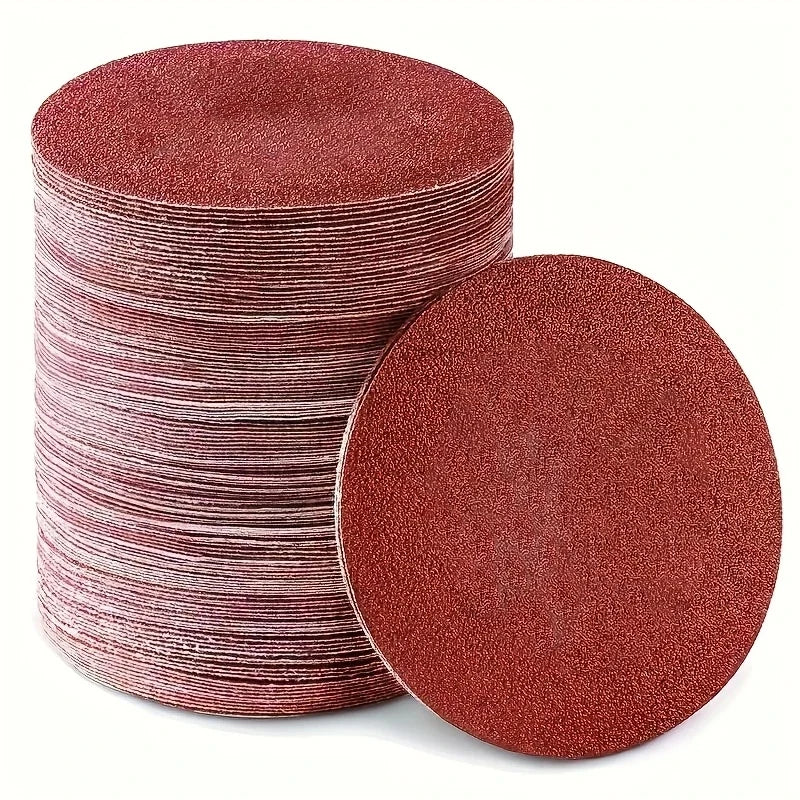 15/60 láminas de papel de lija premium de 5 pulgadas - Granos de 60 a 1000 para un pulido de alta eficiencia de metales, madera y no metales