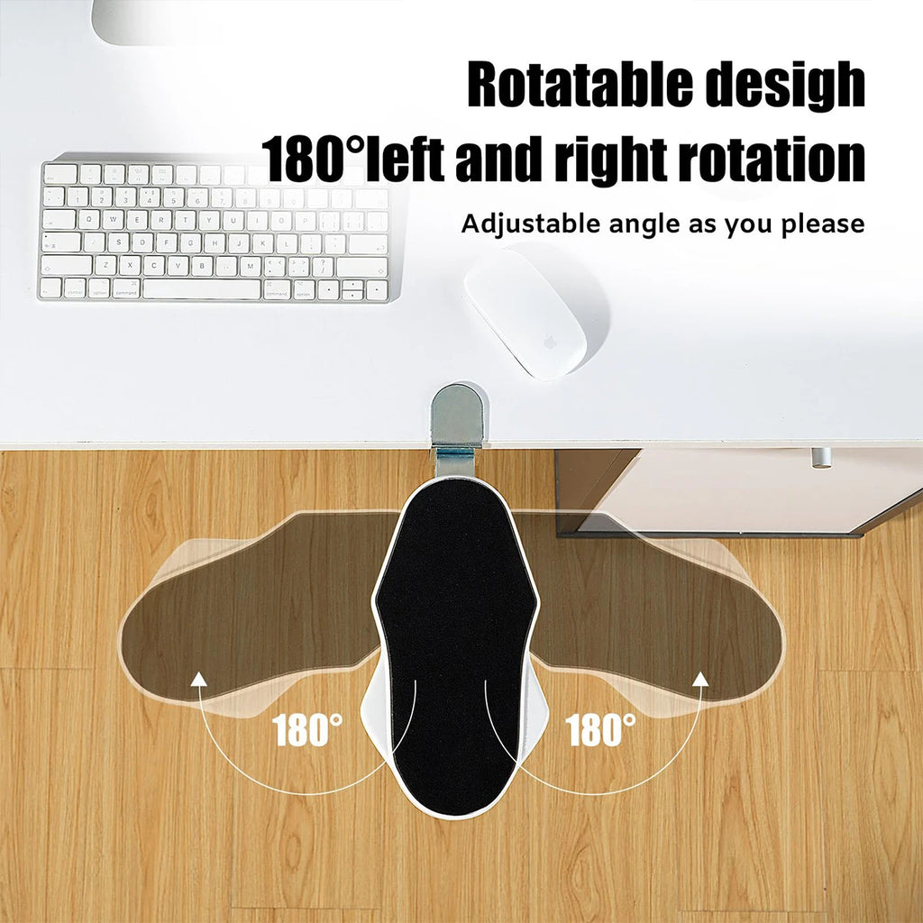 Extensor de reposabrazos para ordenador, soporte de almohadilla ajustable para escritorio, reposabrazos ergonómico para codo, soporte plegable giratorio para escritorio