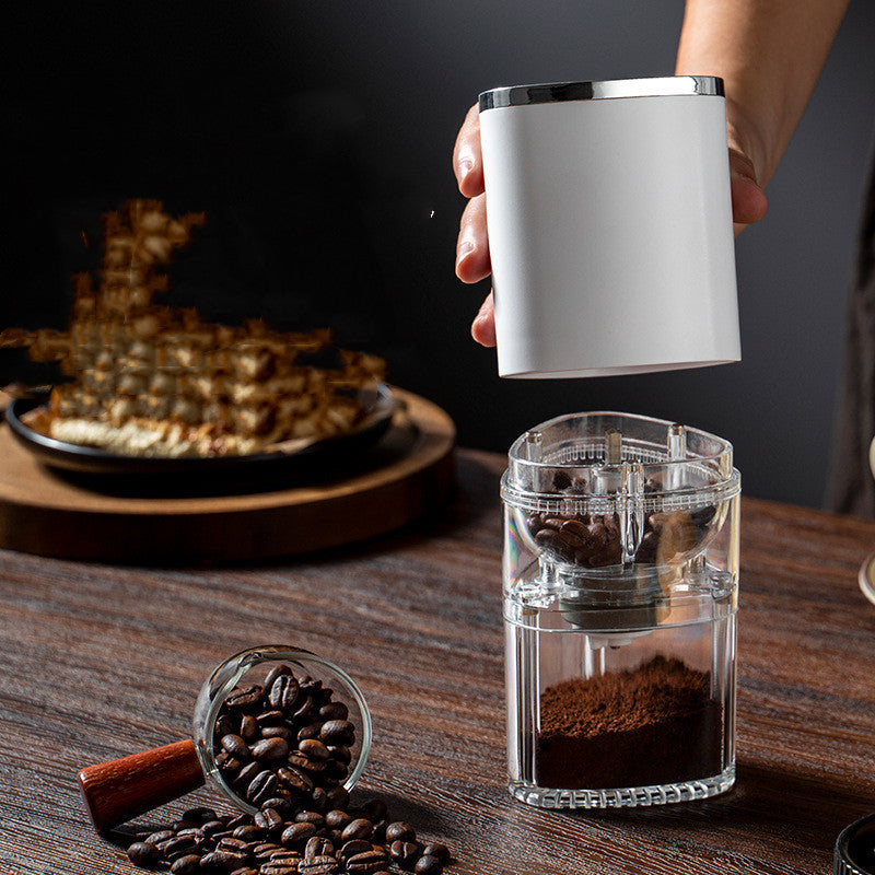 Molino de café eléctrico Molinillo de granos de café Café automático portátil recargable por USB Triturador de alimentos para café de goteo Artilugios de cocina