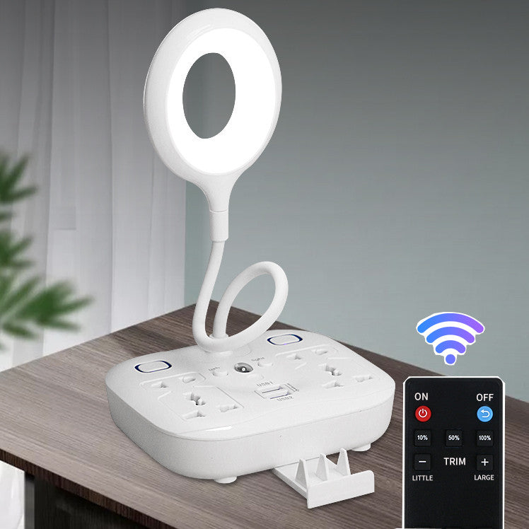 Lámpara de escritorio LED USB Lámpara de mesa ajustable con control remoto Lámpara de oficina regulable para el cuidado de los ojos Decoración del hogar