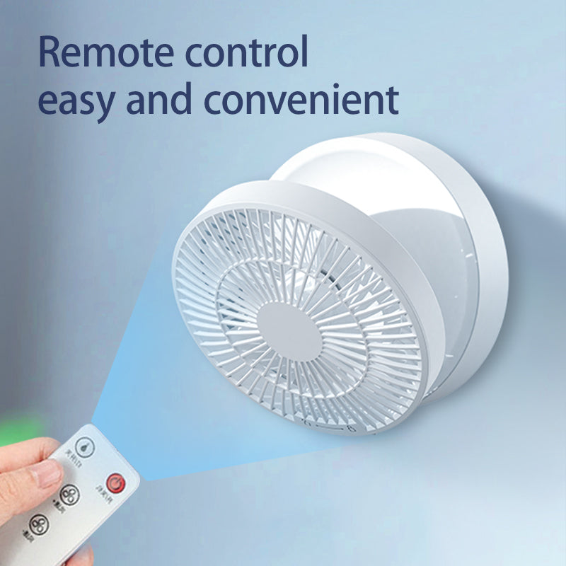 Control remoto portátil recargable techo USB eléctrico ventilador plegable luz nocturna enfriador de aire electrodoméstico hogar