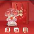 Lámpara de mesa ambiental 520 Gift Rose Cube