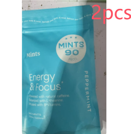 Pastillas de menta con cafeína Mint Energy