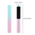Peine Alisador Recargable para Cabello, Alisador Inalámbrico, Rizador, Estilizador, Doble Uso, Portátil para Viajes, Carga USB