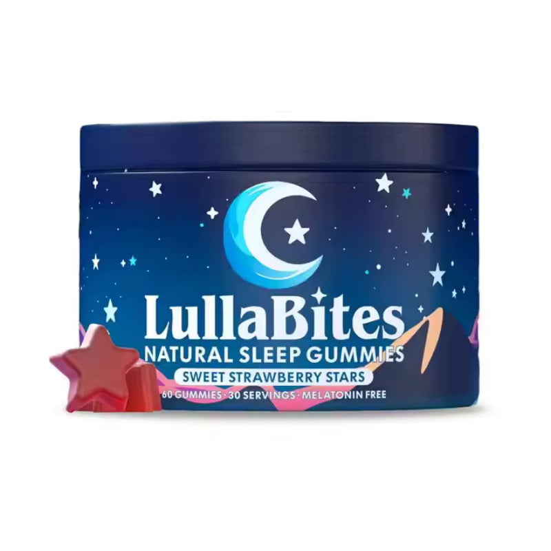 Melatonina natural portátil en gominolas para dormir para el hogar