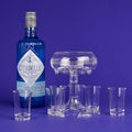 Dispensador de chupitos de 6 vasos, soporte para dispensador de vino, whisky, cerveza, accesorio de bar, juegos de fiesta, dispensador de vasos