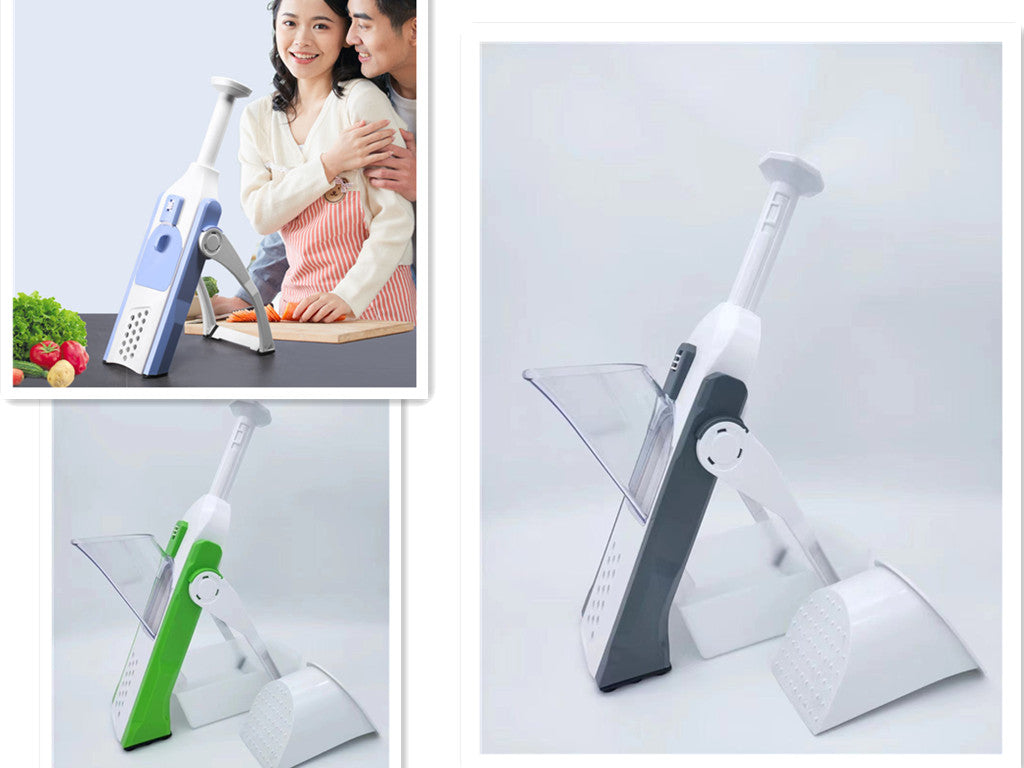 Cortador de Verduras Multifuncional para Cocina, Rallador de Verduras, Accesorios para Frutas