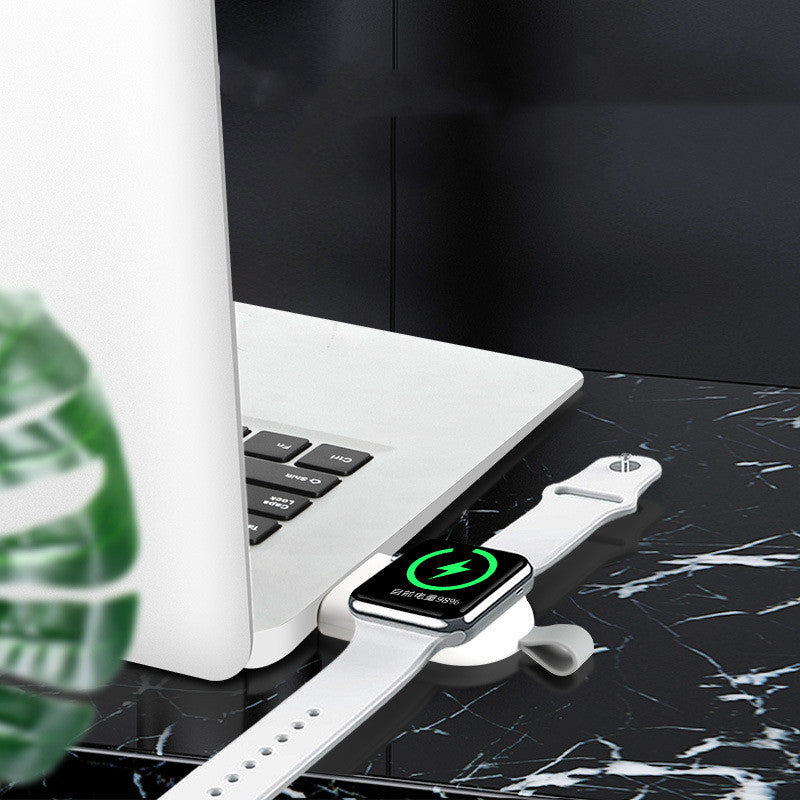 Cargador inalámbrico portátil para Apple Watch, estación de carga, base y cargador USB