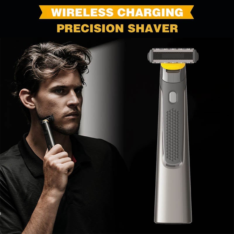 Afeitadora de precisión inalámbrica recargable Afeitadora recta para hombres Máquina de afeitar con cuchillas Cassettes de afeitado para barba Shavette