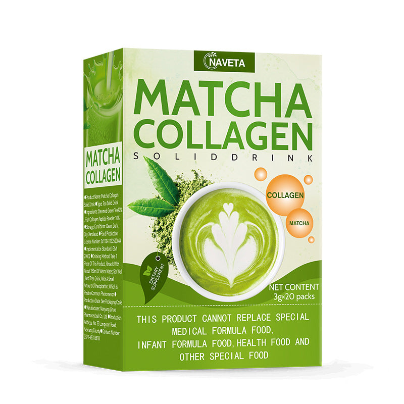 Colágeno con Glutatión en Polvo Sabor Matcha