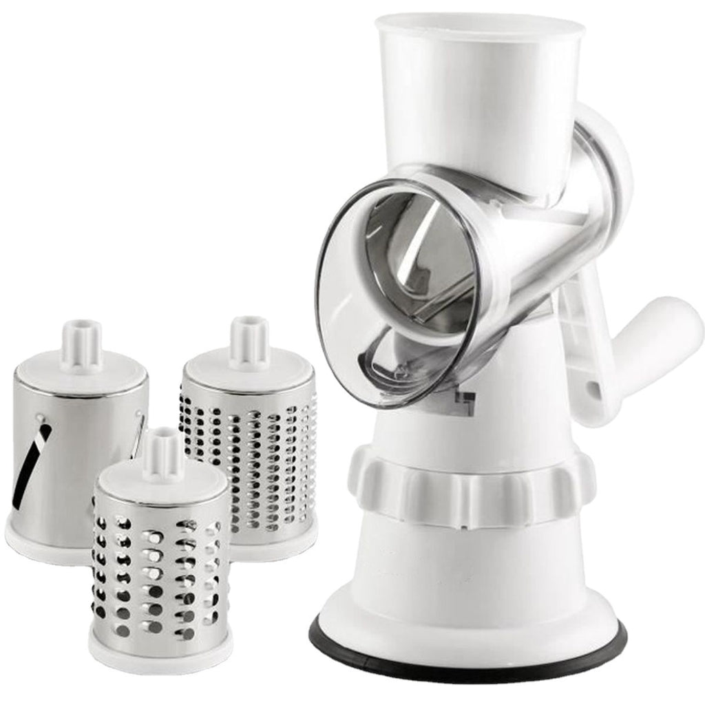 Rebanador de verduras 3 en 1, accesorios de cocina manuales, rallador para cortador de verduras, picador redondo, triturador de mandolina, patatas, artículos de cocina para el hogar, utensilios de cocina