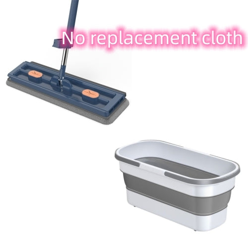 New Style Large Flat Mop 360 Rotating Mop Suitable Various Types Flooring Strong Water Absorption For Home Cleaning Floors