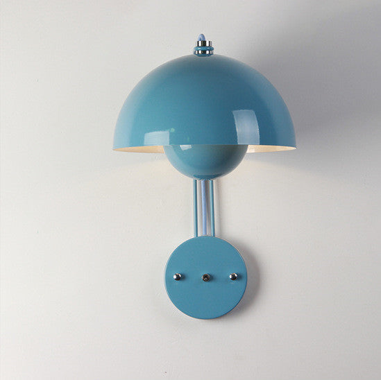 Lámpara de pared nórdica minimalista moderna creativa con forma de capullo de flor