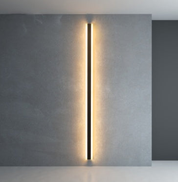 Aplique de pared LED largo minimalista
