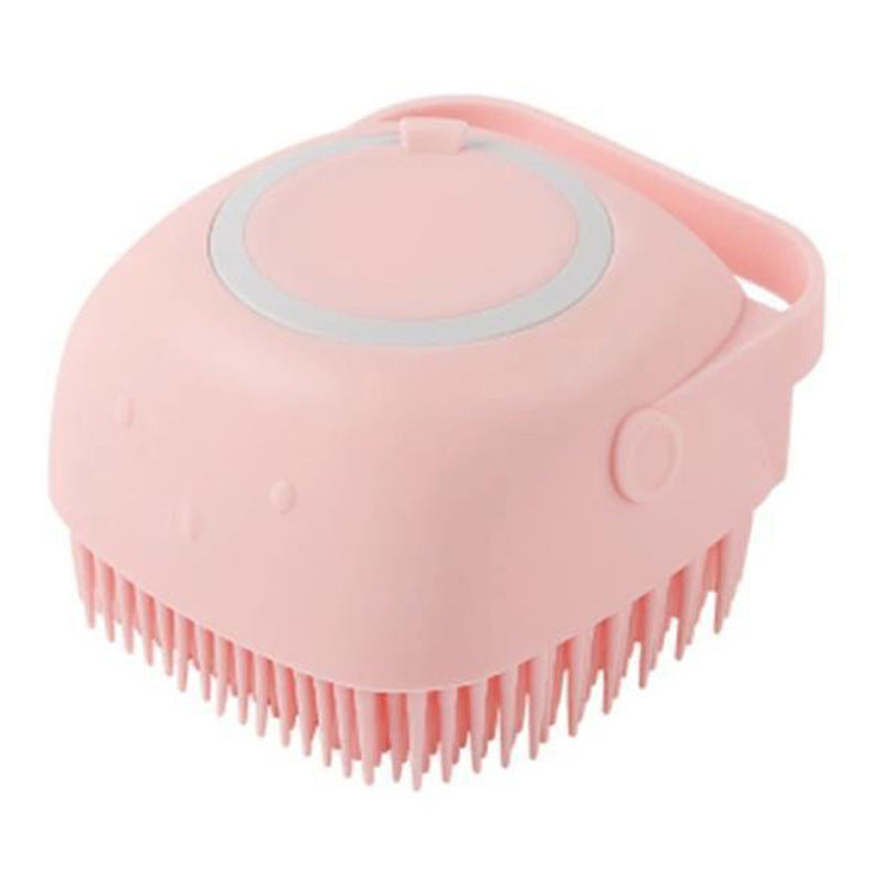 Cepillo de baño de silicona caliente para perros de Amazon Pet Products