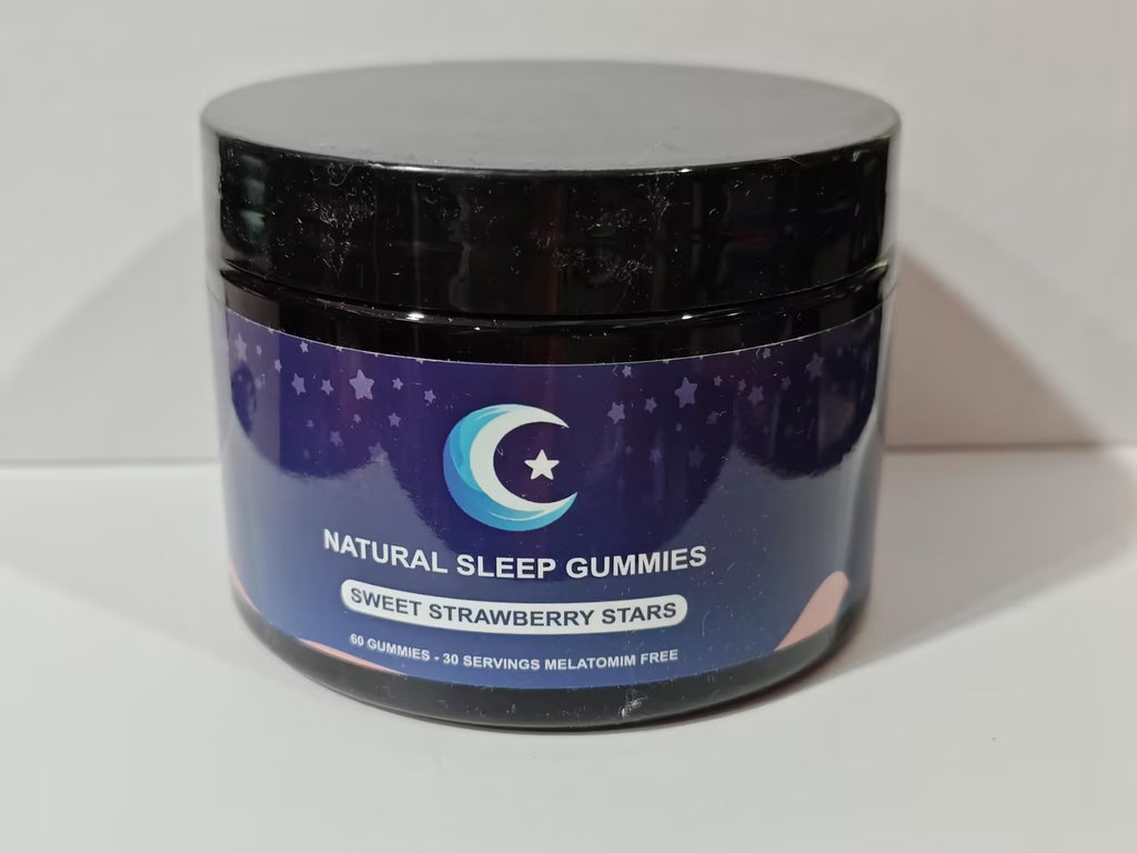 Melatonina natural portátil en gominolas para dormir para el hogar