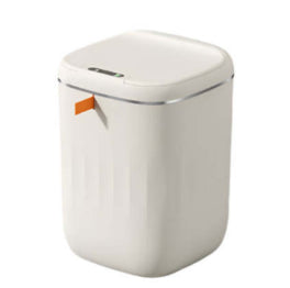 Bote de Basura Inteligente con Tapa para Dormitorio y Sala de Estar, Caja de Almacenamiento de Cocina, Bote de Basura con Inducción, Caja Pequeña para Coche, Cubo de Basura Inteligente Automático, Contenedor de Basura Inteligente