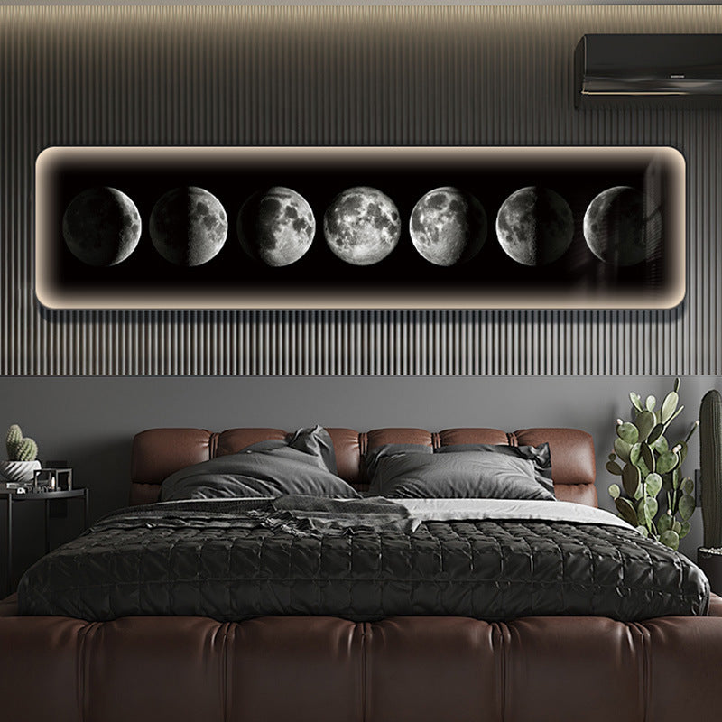 Lámpara decorativa creativa, sencilla y moderna para la pared del salón