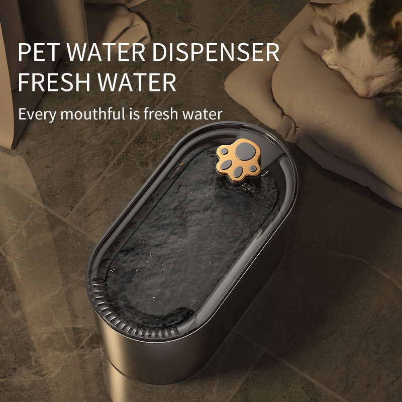 Filtro para fuente de agua para gatos de 3L, bebedero automático para perros y gatos, dispensador de agua para mascotas ultrasilencioso con luz LED, productos para mascotas
