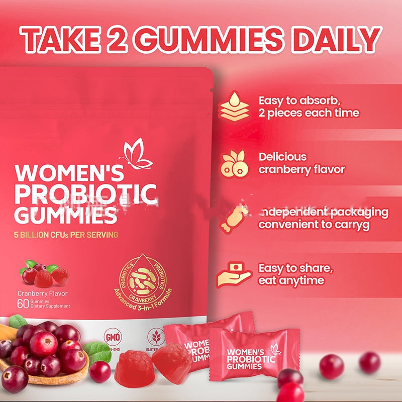 60 Gomitas Probióticas para Mujer