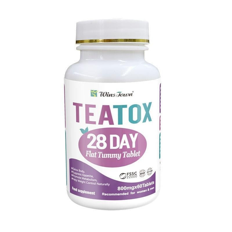 Tableta Integral 28 Días Detox Adelgazante Quema Grasa