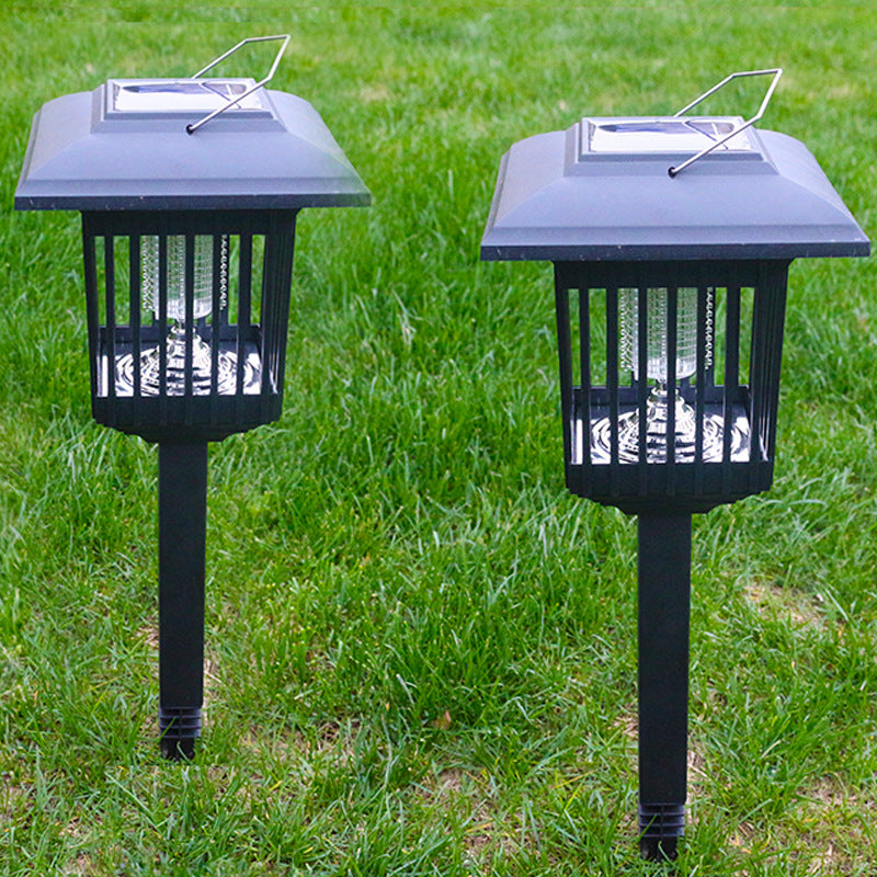 Lámpara solar antimosquitos de exterior a prueba de lluvia con control de luz