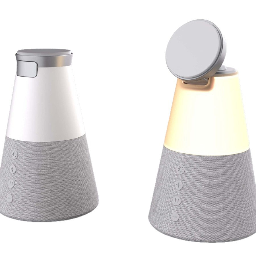 Luz nocturna, altavoz Bluetooth y cargador magnético inalámbrico 3 en 1
