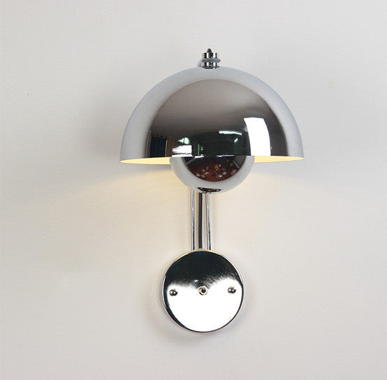 Lámpara de pared nórdica minimalista moderna creativa con forma de capullo de flor
