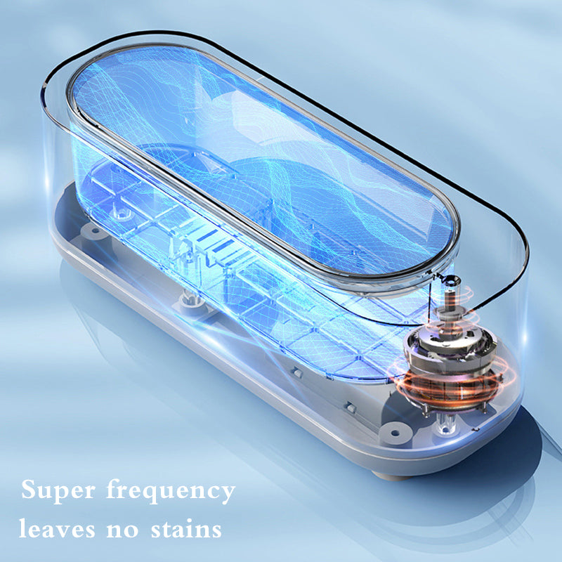 Máquina de limpieza ultrasónica, vibración de alta frecuencia, lavador de joyas, gafas, relojes, anillos, dentaduras postizas.