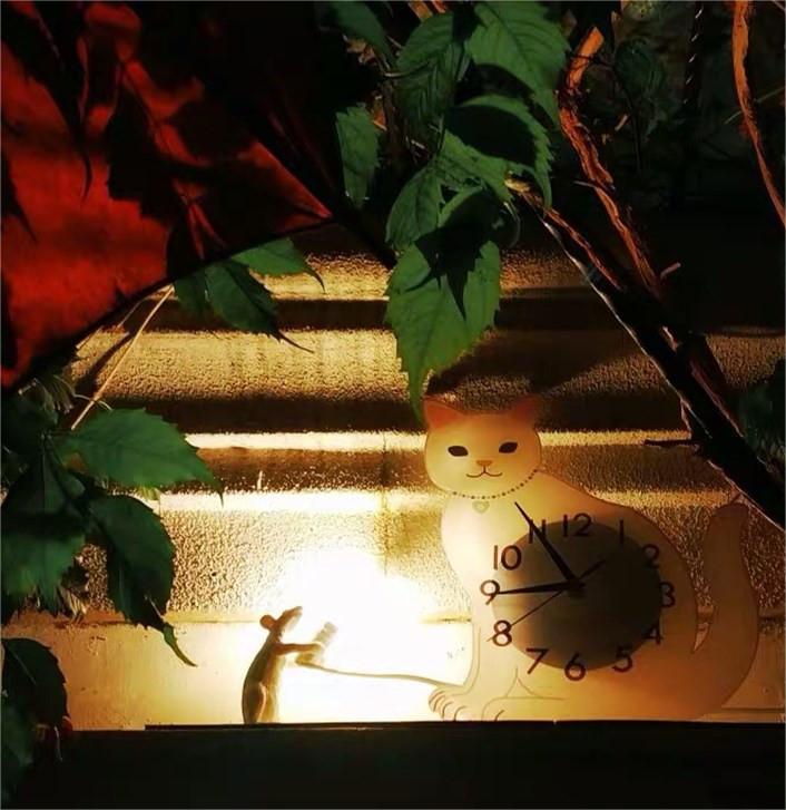 Lámpara de mesa creativa nórdica de resina con forma de ratón, luces nocturnas LED de escritorio, lámparas de escritorio pequeñas y mini con forma de rata
