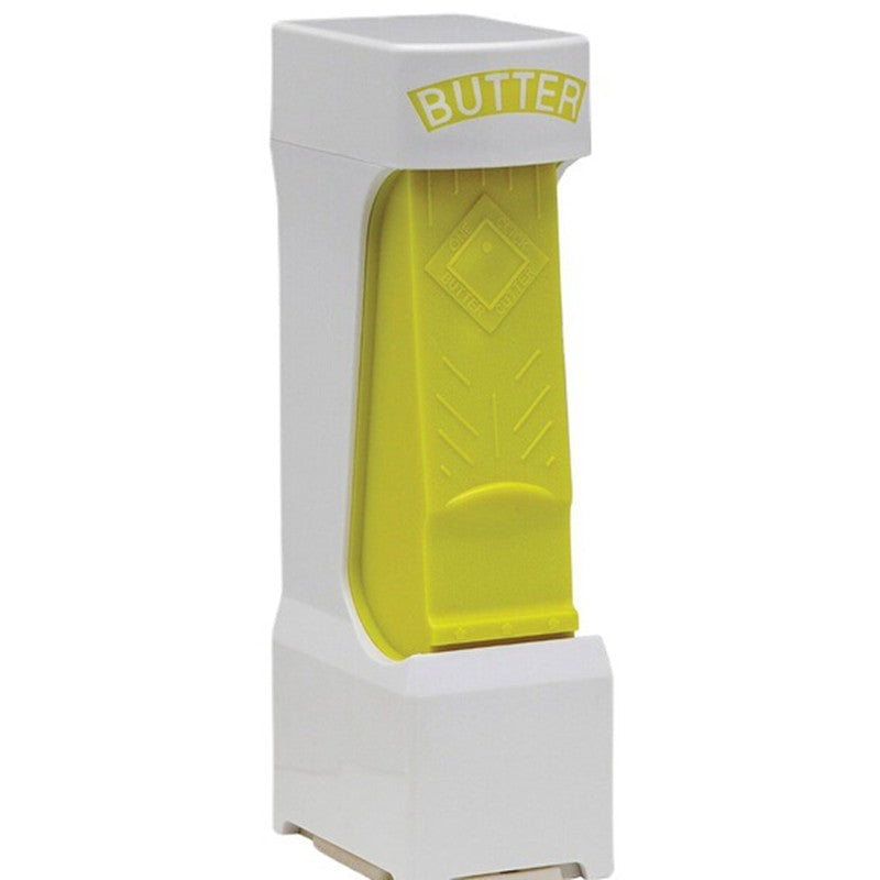 Cortador de mantequilla en barra, rebanador de queso, dispensador de un botón para cortar mantequilla, caja de almacenamiento de queso, accesorios de cocina para cocinar filetes
