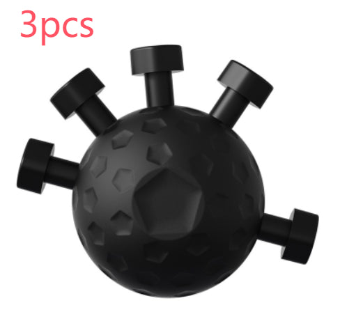 Fortalecedor de Mano para Gimnasio, Agarre de Dedo, Resistencia Ajustable, Bolas de Agarre, Ejercitador para Antebrazo, Entrenamiento de Escalada