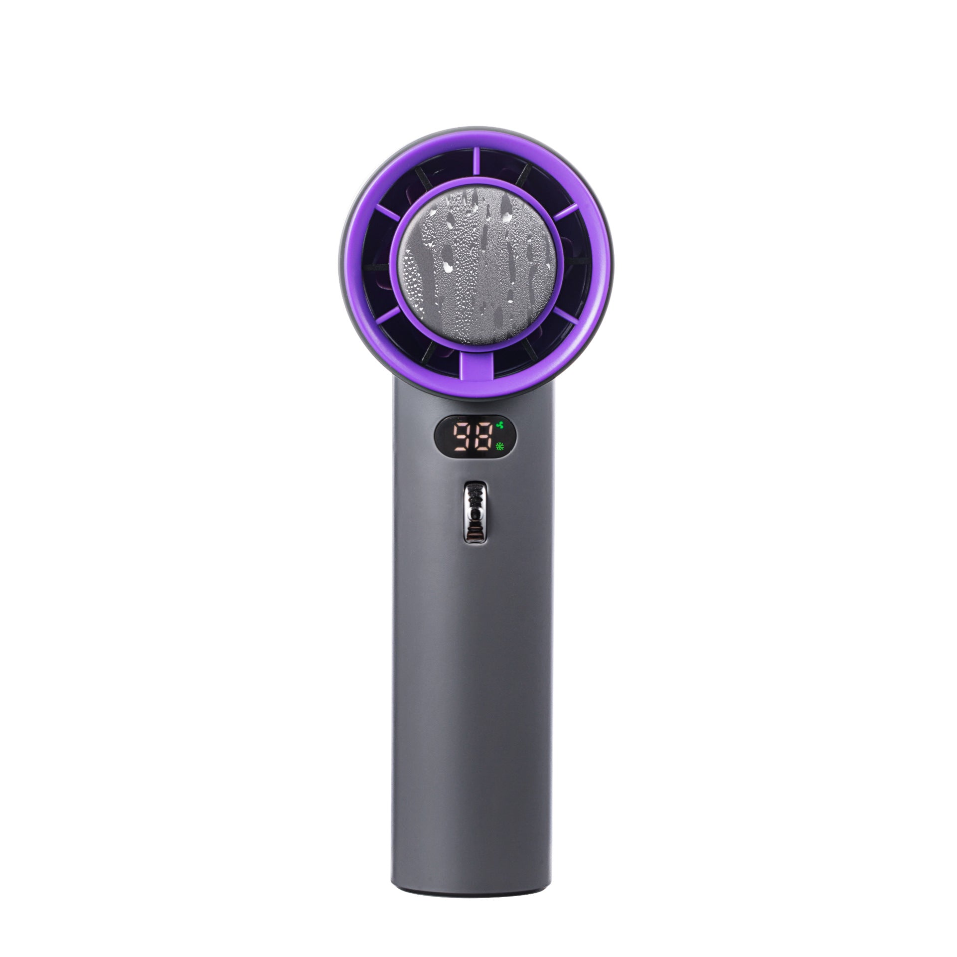 Ventilador portátil de mano Turbo con refrigeración de semiconductores, batería de 3000 mAh, velocidades de viento ajustables, mini ventilador personal
