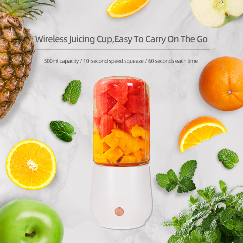 Vaso de licuadora de cocina, licuadora personal, mini exprimidor de frutas, licuadora portátil eléctrica para batidos, zumos de frutas, batidos de leche