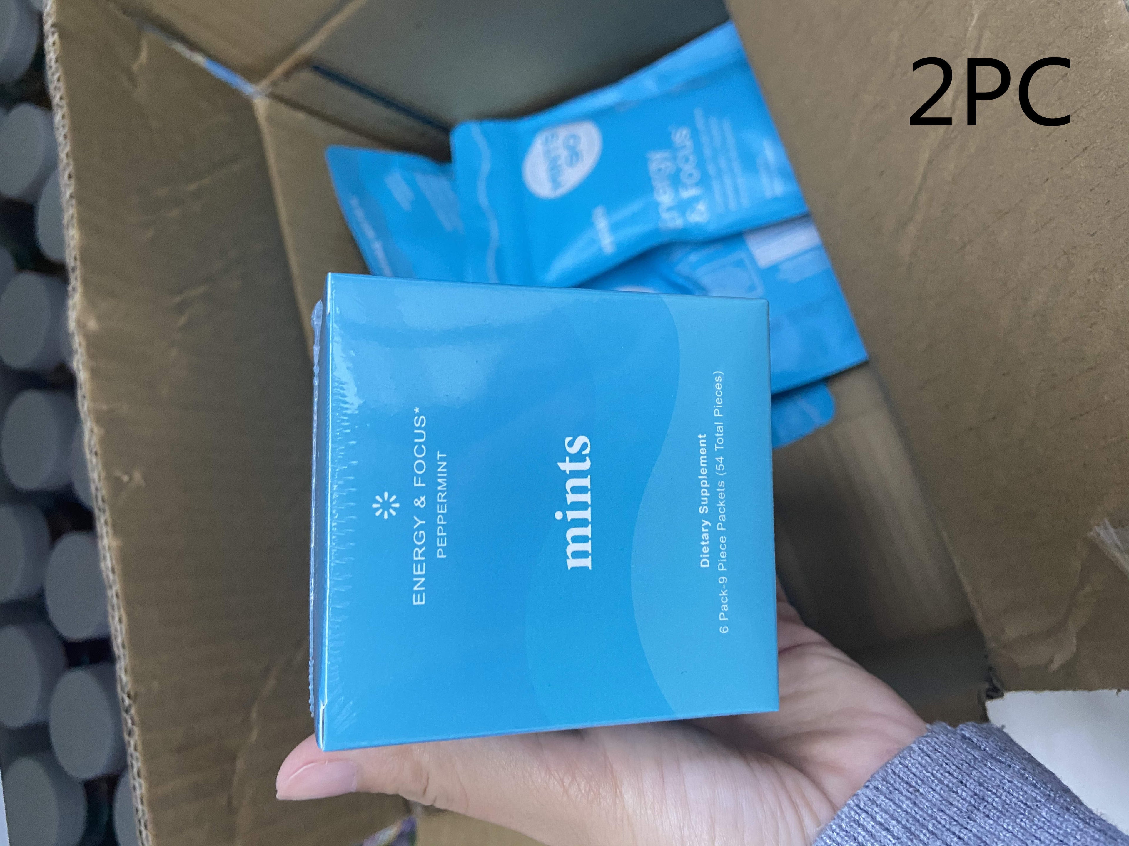 Pastillas de menta con cafeína Mint Energy